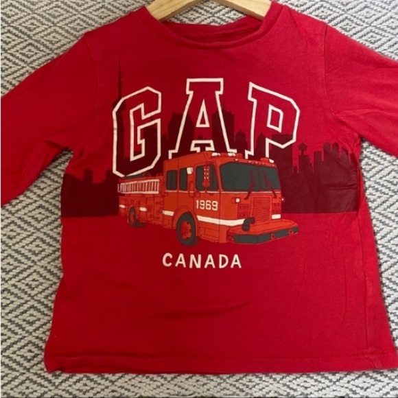 Bundle of 3 (3T) L/S Shirts “Red” - Picture 5 of 7